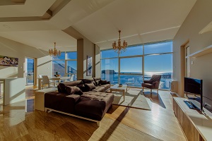 Tre Canne Budva Luksuzni dvosobni apartman sa terasom i pogledom na more